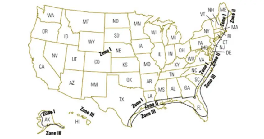 Fema Wind Zone Map Wind Rating – What It Means And How To Use It? – Prefabie.