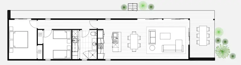 Ecoliving 2A Floor Plan